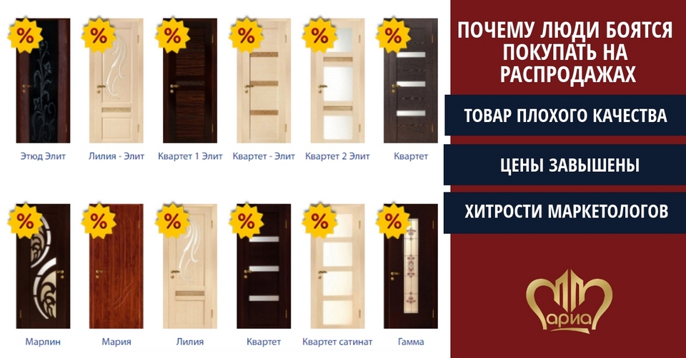 Распродажа межкомнатных дверей в Москве дешево