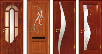 Types of interior doors.